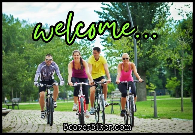 People with open air bikes